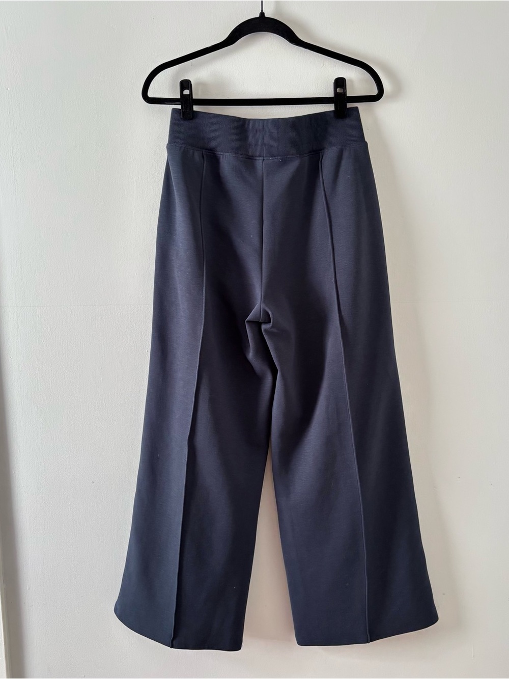 RHONE Navy Wide-Leg Track Pants - Picture 6 of 8